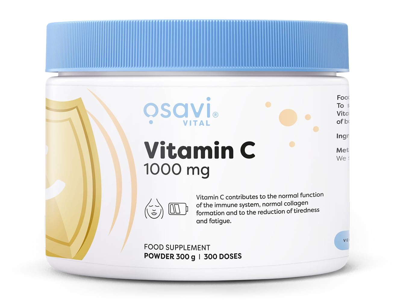 Osavi - Vitamin C Powder, 1000Mg 300G