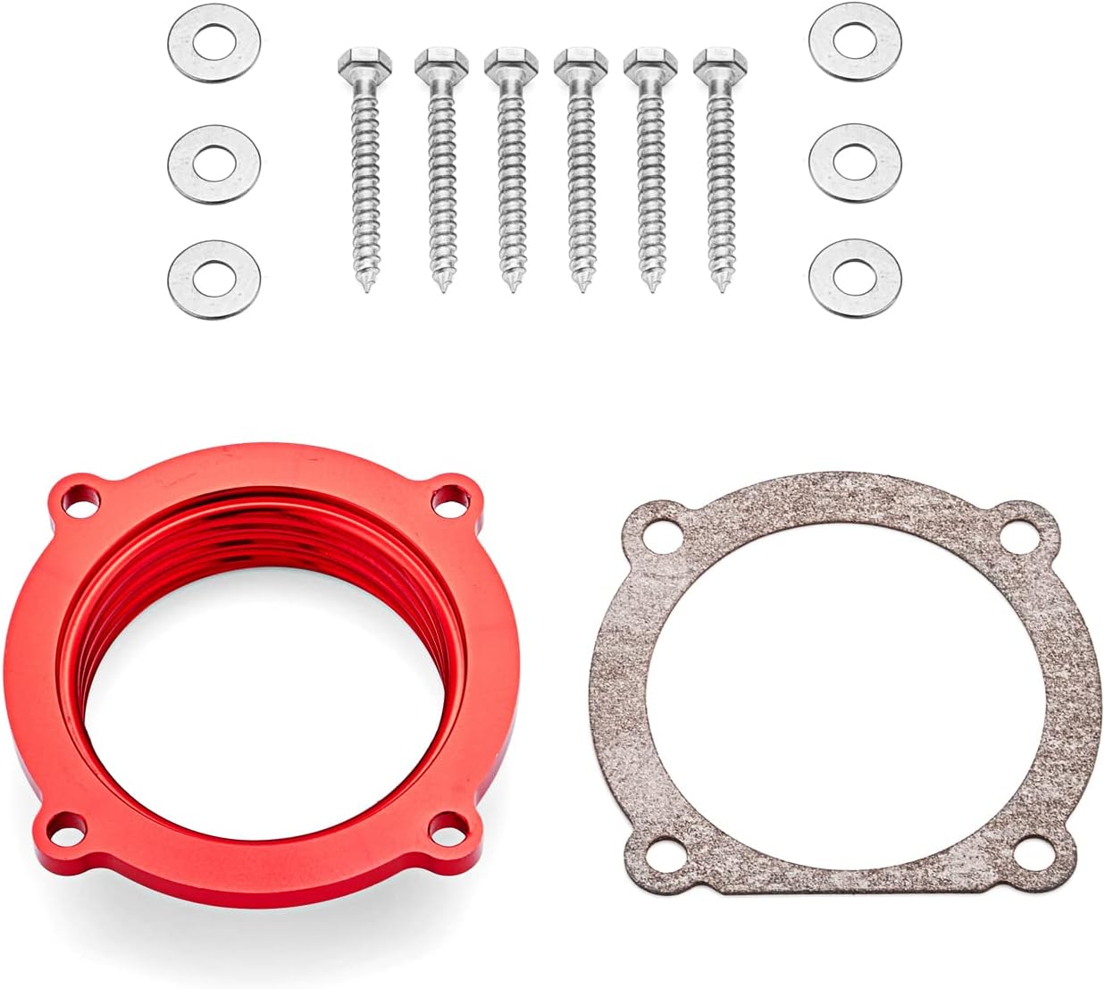 Throttle Body Spacer Kit Aluminum For 2012-2023 4WD JP WR JK JL Gladiator JT 3.6L CNC Modified Parts Car Accessories