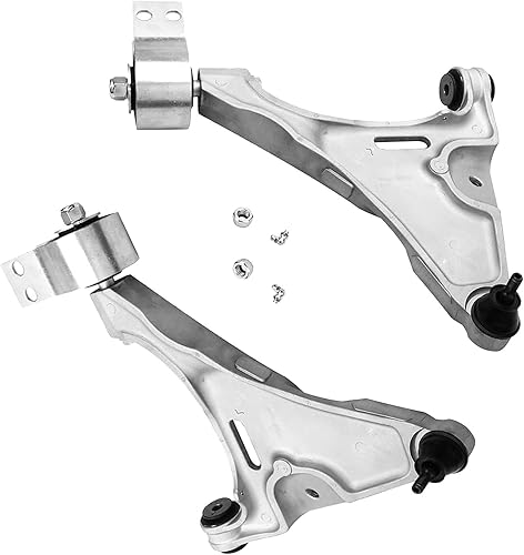 Miniatura 740 de Detroit Axle - Kit de brazos de control delanteros de 8 piezas para Dodge Ram 1500 2006-2008 5-Lug, 2 brazos de control superiores con rótulas, 4