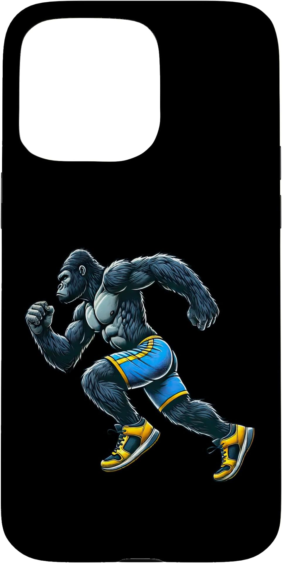 iPhone 15 Pro Max Gorilla Running Gym Fitness Workout Training Sport Lovers Case