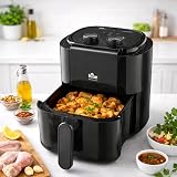 Fritadeira Eletrica Air Fryer 3,5L Kian AF-105 1200W Antiaderente Turbo Air 360° com Timer e Controle de Temperatura (110V) — imagem 2