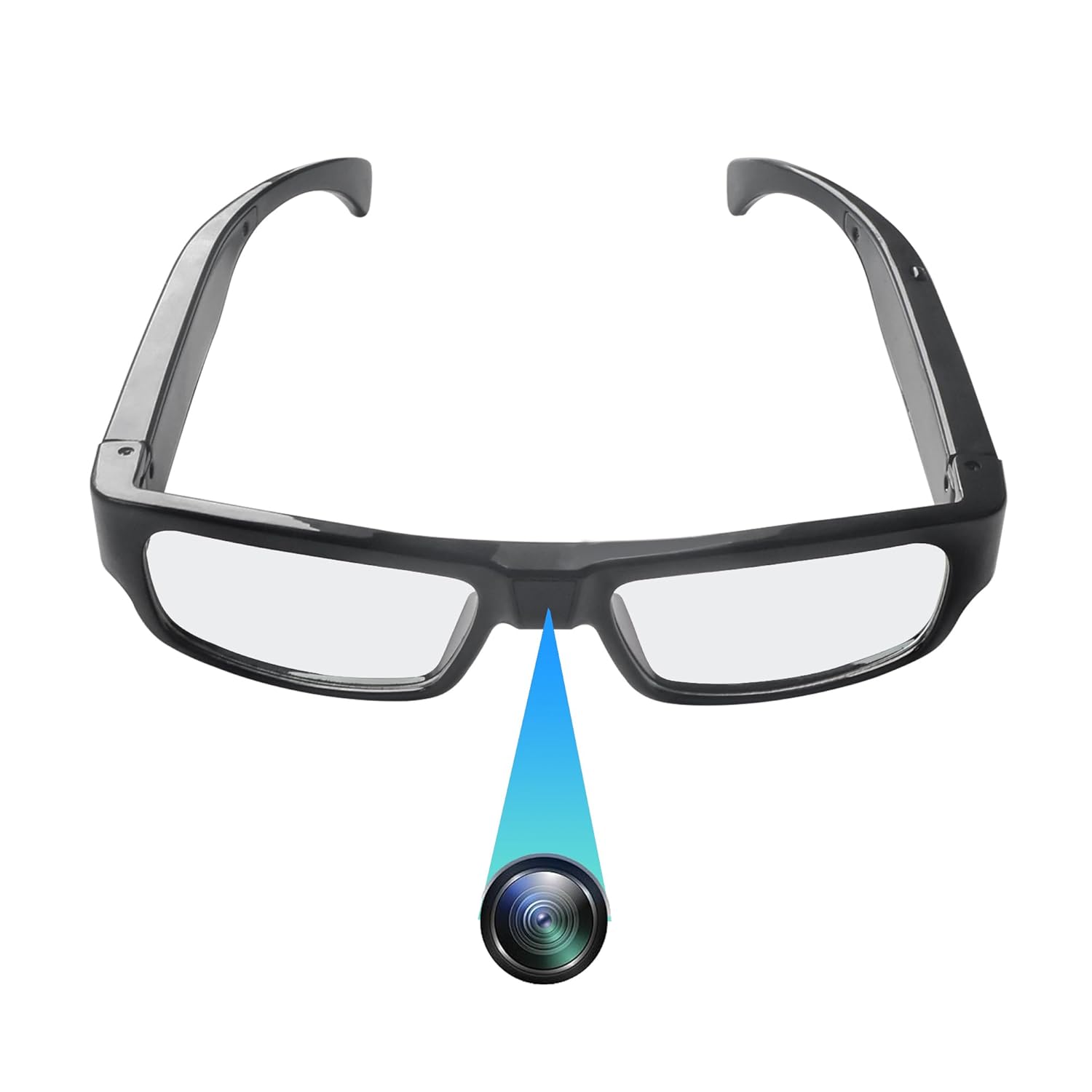 Camera Glasses HD 1080P Video Glasses Smart Glasses Outdoor Sport Action Glasses Camera for Cycling Driving Hunting Hiking