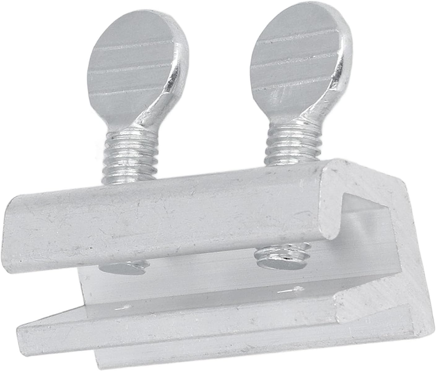 10pcs Sliding Door Window Locks, Aluminum Alloy Track Lock, Double Lock Stopper with Knob Key, Guard for 316/ Inch Track, to Install