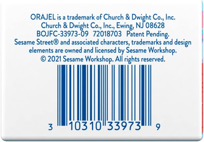 Orajel Kids Toothpaste, Fluoride-Free, Elmo | Training Toothpaste | Pediatrician Recommended | 1.5oz Tube | Pack of 2