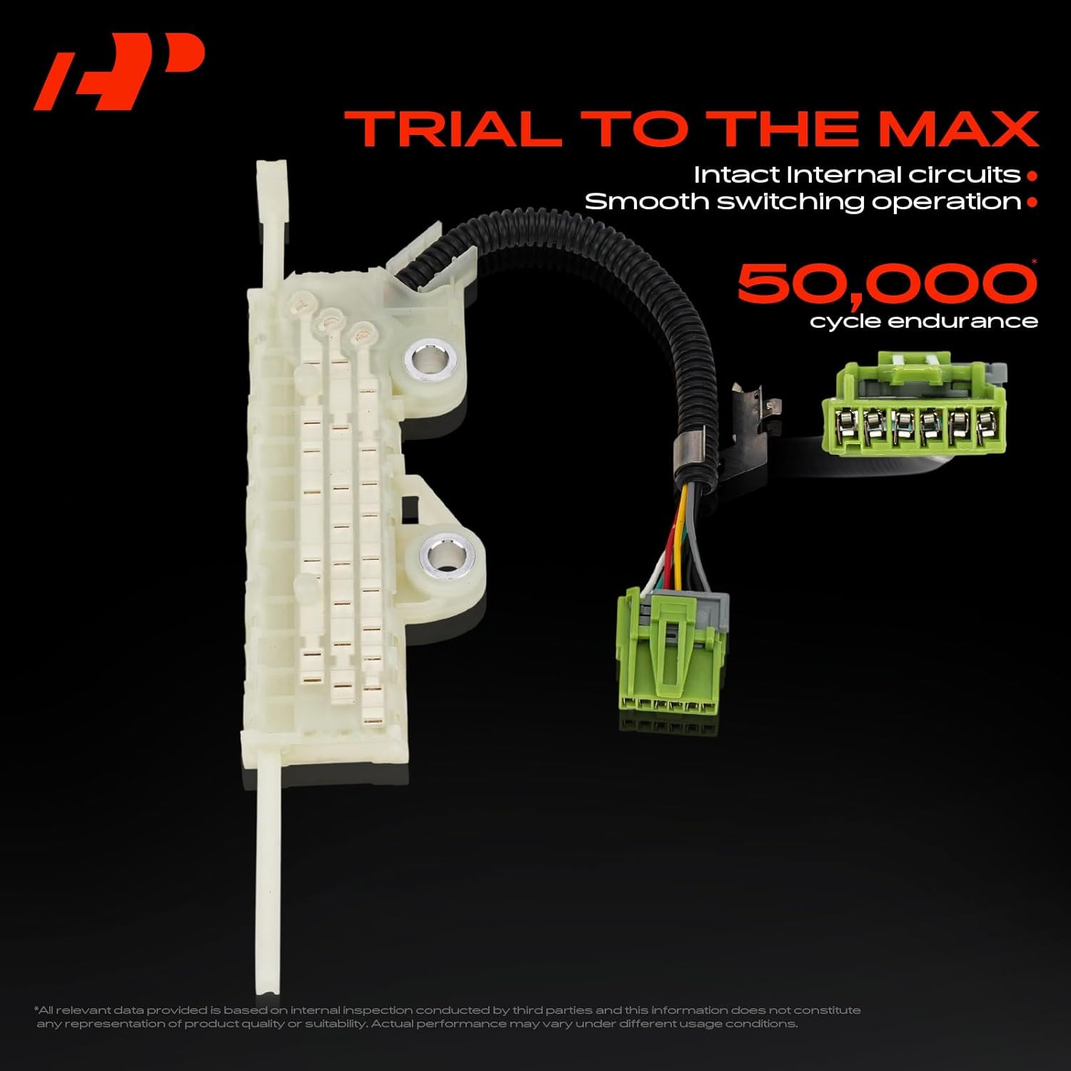 A-Premium Neutral Safety Switch Compatible with Chevy, GMC, Cadillac, Hummer, Pontiac & Saturn Cars - Silverado 1500, Camaro, Suburban, Sierra, Savana, Yukon XL, Escalade, ATS, H2, G8, Sky, 6 Pins