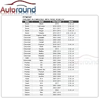 Vista 2 de Autoround TKC8002 Kit de cadena de distribución del motor con carril guía de cadena y tensor de piñón apto para Chevy, GMC, Buick, Pontiac, Saturn