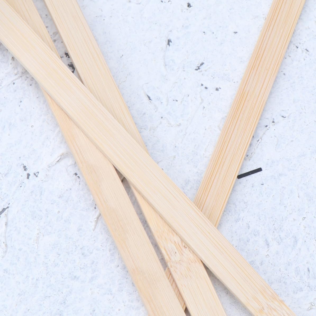 50pcs Khaki Craft Sticks 3.5x10mm, for DIY Projects