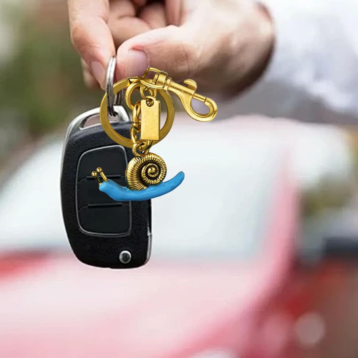 Metal Snail Keychain Bag Charms Car Charms For Handbags For Tote Bags Keychains For Women - Image 6