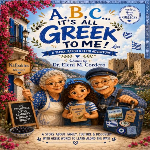 A,B,C It's All Greek To Me!: A Yiayia, Papou, and Eleni Adventure!