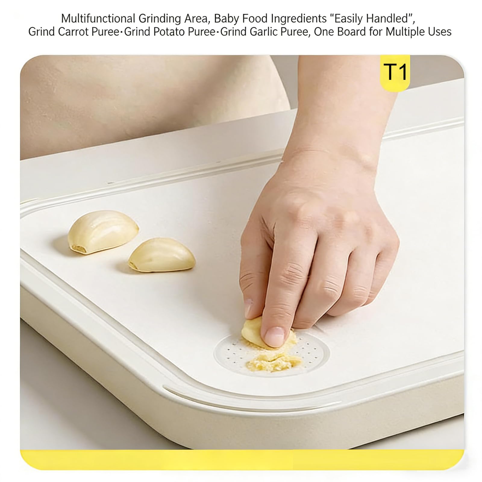 Tabla para cortar frutas profesional con superficies resistentes a los arañazos Ideal para cocinas Tabla para cortar de calidad Específica para frutas Materiales resistentes a los arañazos