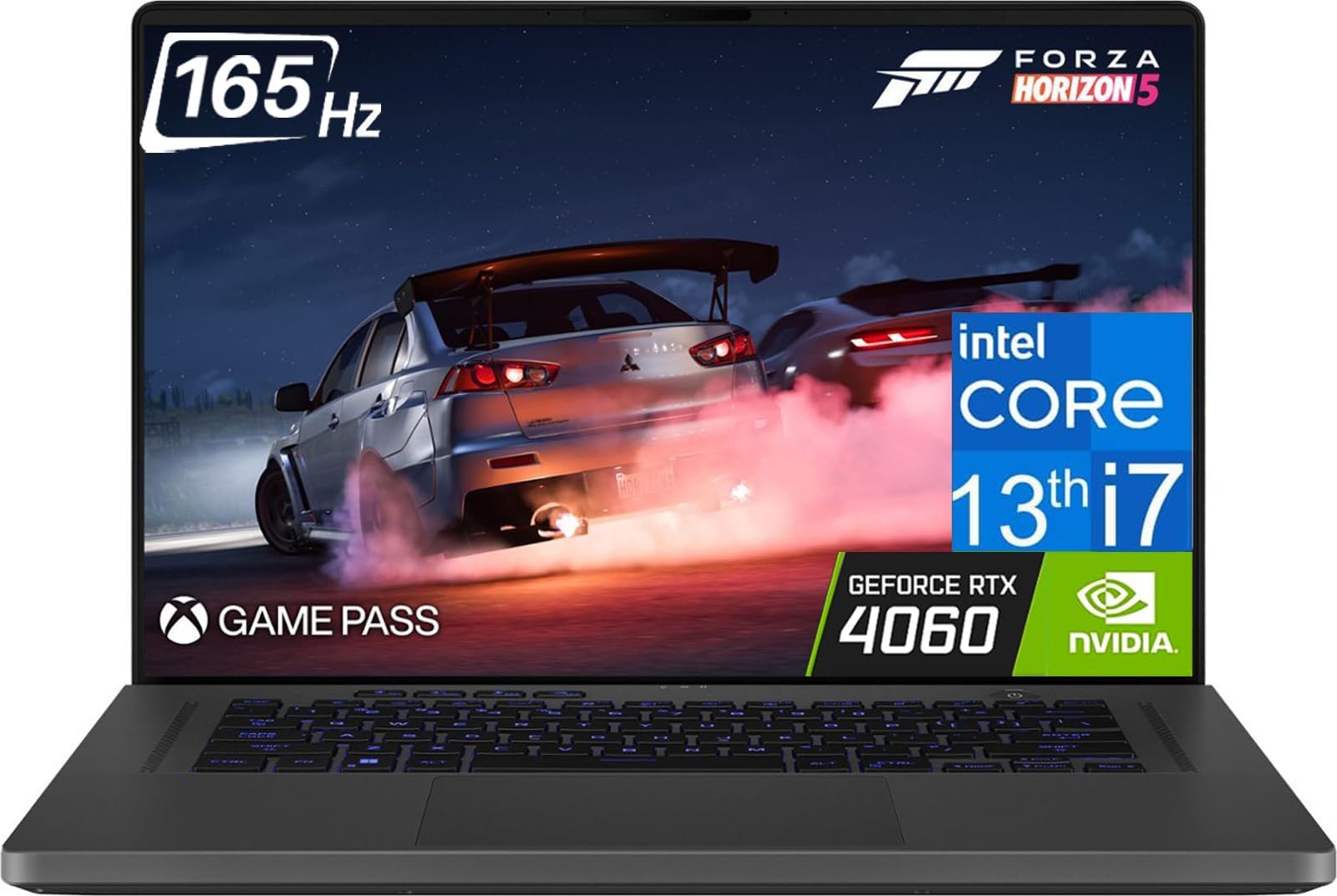 ASUS 2023 Newest ROG Zephyrus G16 Gaming Laptop, 16" FHD 165Hz Laptop, 13th Gen Core i7-13620H(10-core), GeForce RTX 4060, 16GB RAM, 1TB SSD, Backlit Keyboard, Wi-Fi 6E, USB Type A&C, Windows 11 Home