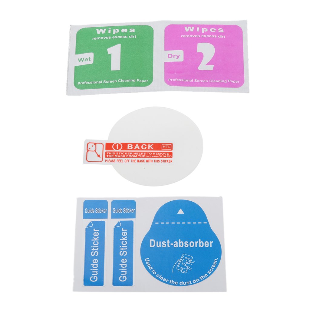 MagiDeal 9H 2.5D Tempered Glass HD Screen Protector Saver For 30mm,32mm,38mm,40mm Round Sport Bracelet - clear, 32mm Diameter-picture-18