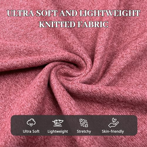 HEARTNICE Women's Ultra Soft V-Neck Long Sleeve Pajama Set - Lightweight & Stretchy PJs for Cozy Nights2