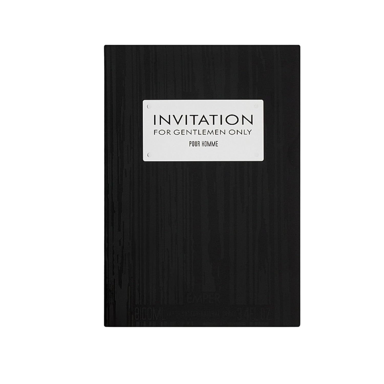 INVITATION FOR GEMTLEMEN ONLY BY EMPER COLOGNE MEN 3.3 OZ / 100 ML EAU DE TOILETTE SPRAY