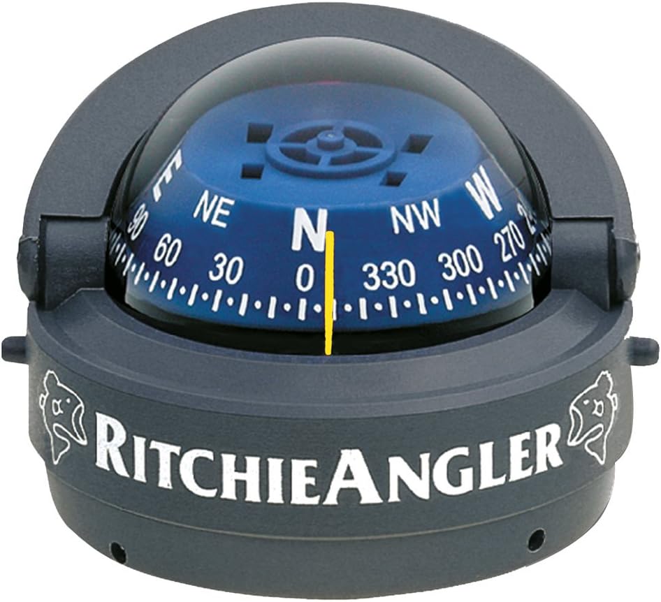Ritchie Angler Bracket Surface Mount Compasses 2-3/4 Dial Surface Mt. Angler Explorer Compass