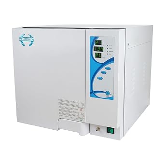 18L Autoclave Sterilizer with Drying Function, 1500W Tabletop Class N High Pressure Steam Sterilizer, 110V Autoclave Machine with Secure Door Lock, Automatic Drainage and Steam Exhaust 18L