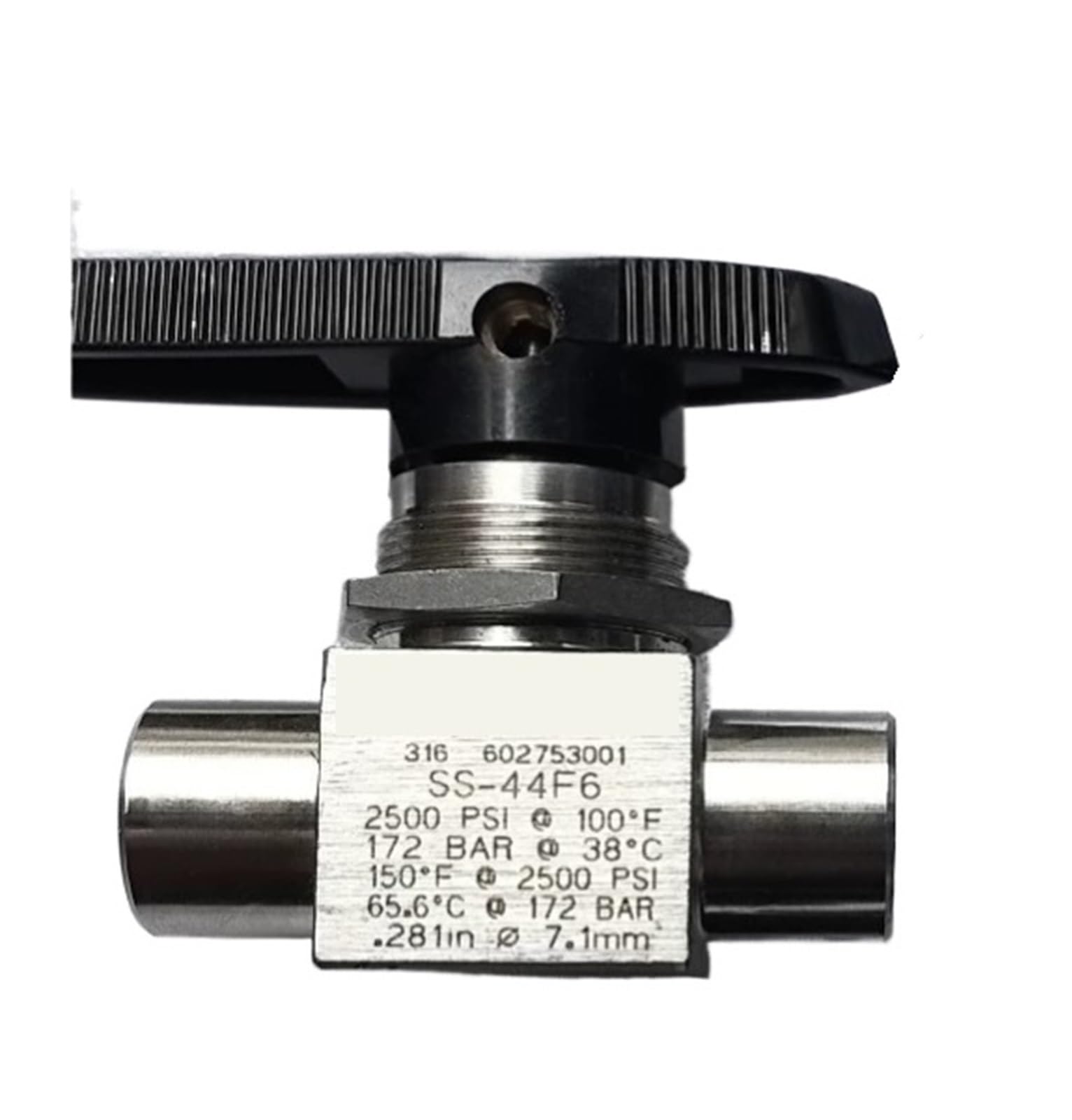 Hqdrcy One Color 316 Stainless Steel Ball Valve Ss-44F6 3/8 In. Npt For Industrial Automation