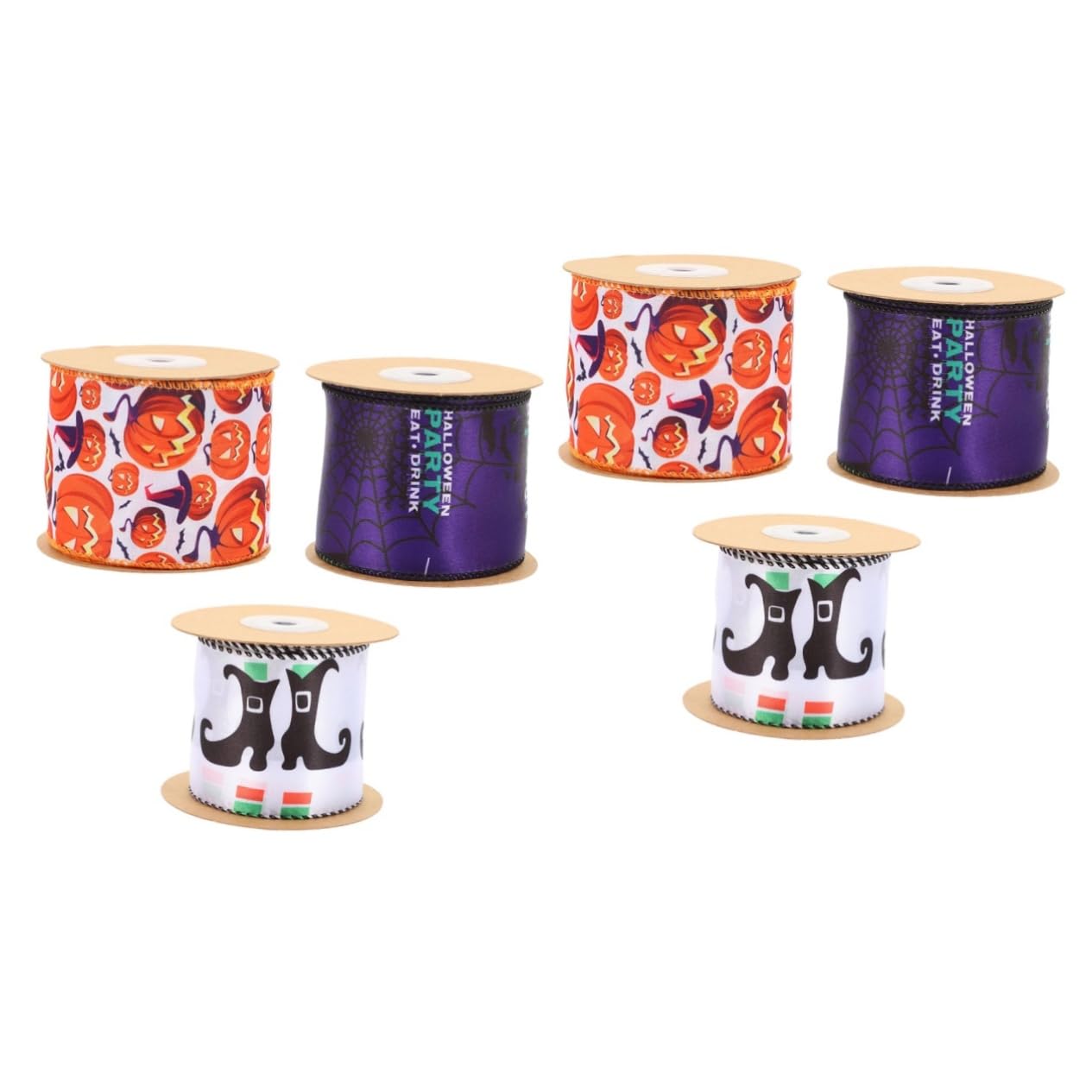 Goodies halloween VILLCASE sangle d'halloween et ruban en fer pour fixer vos décorations