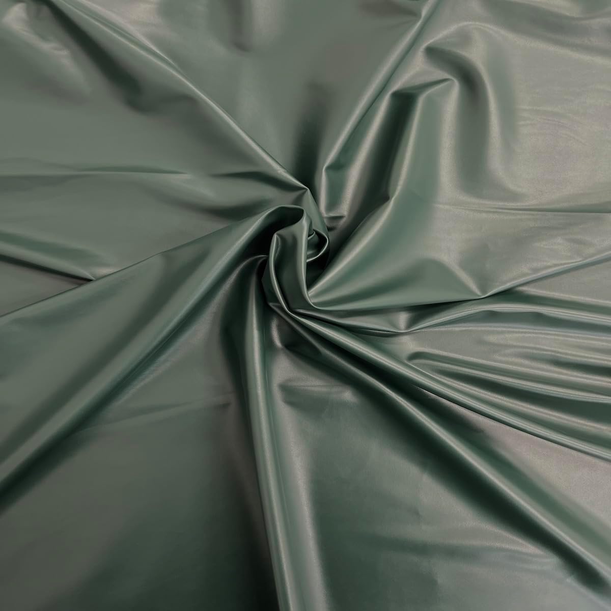 Two Way Stretch Spandex Apparel Crafting Vinyl Fabric - Sold by The Yard - 58" (Dark Brown)