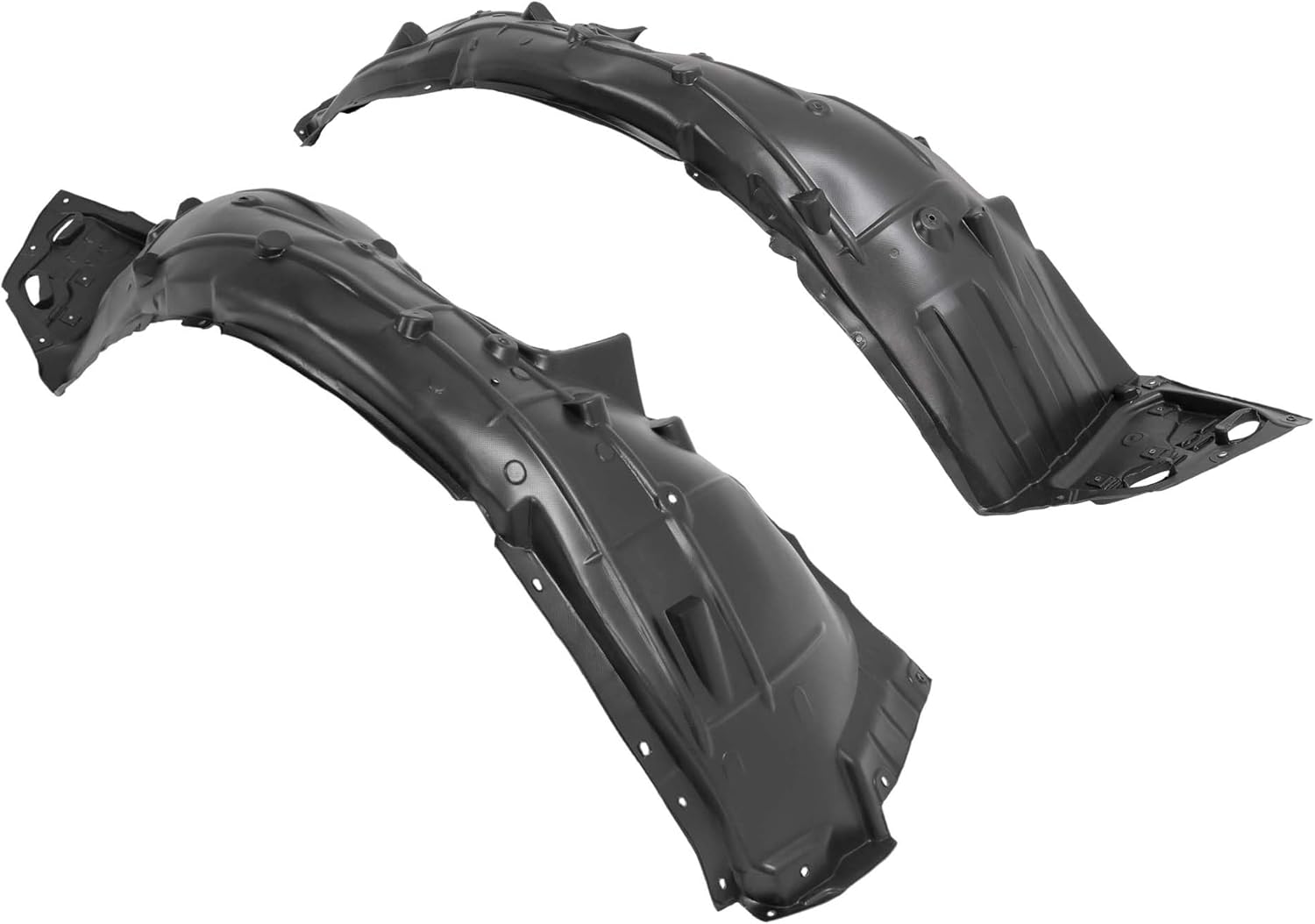 Front Fender Liner Panel Compatible with 2016-2019 Honda Civic Replacement for 74151TBAA00 74101TBAA00 HO1248158 HO1249158 Inner Wheel Liner Splash Shield Guard Driver + Passenger Side