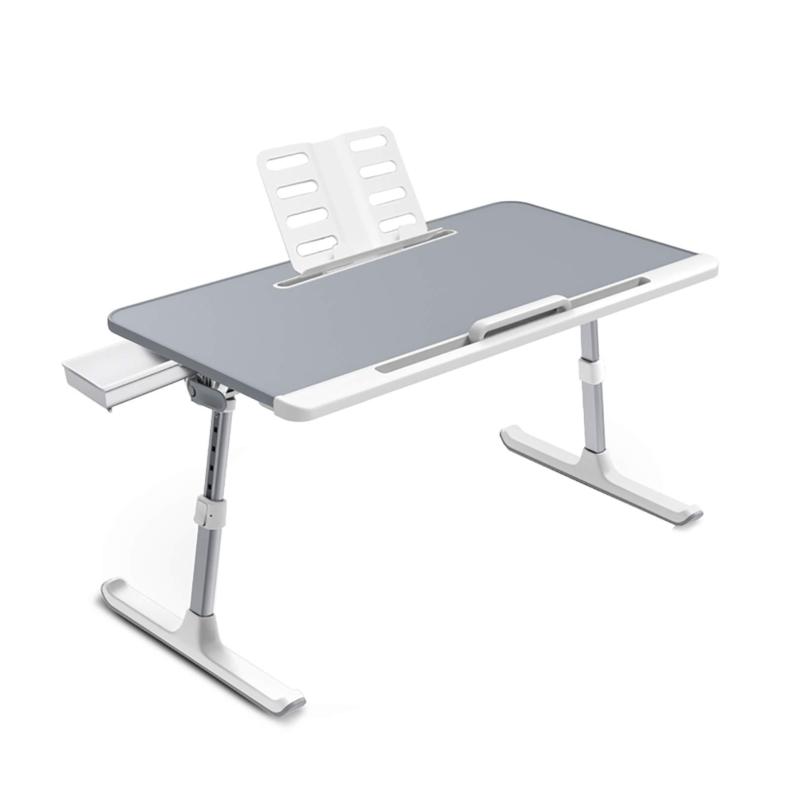 Supporto per Laptop Regolabile,Supporto PC Portatile Pieghevole Tavolo per PC,tavolino per Pc,Standing Desk,per Divano, Letto, Ufficio E Picnic