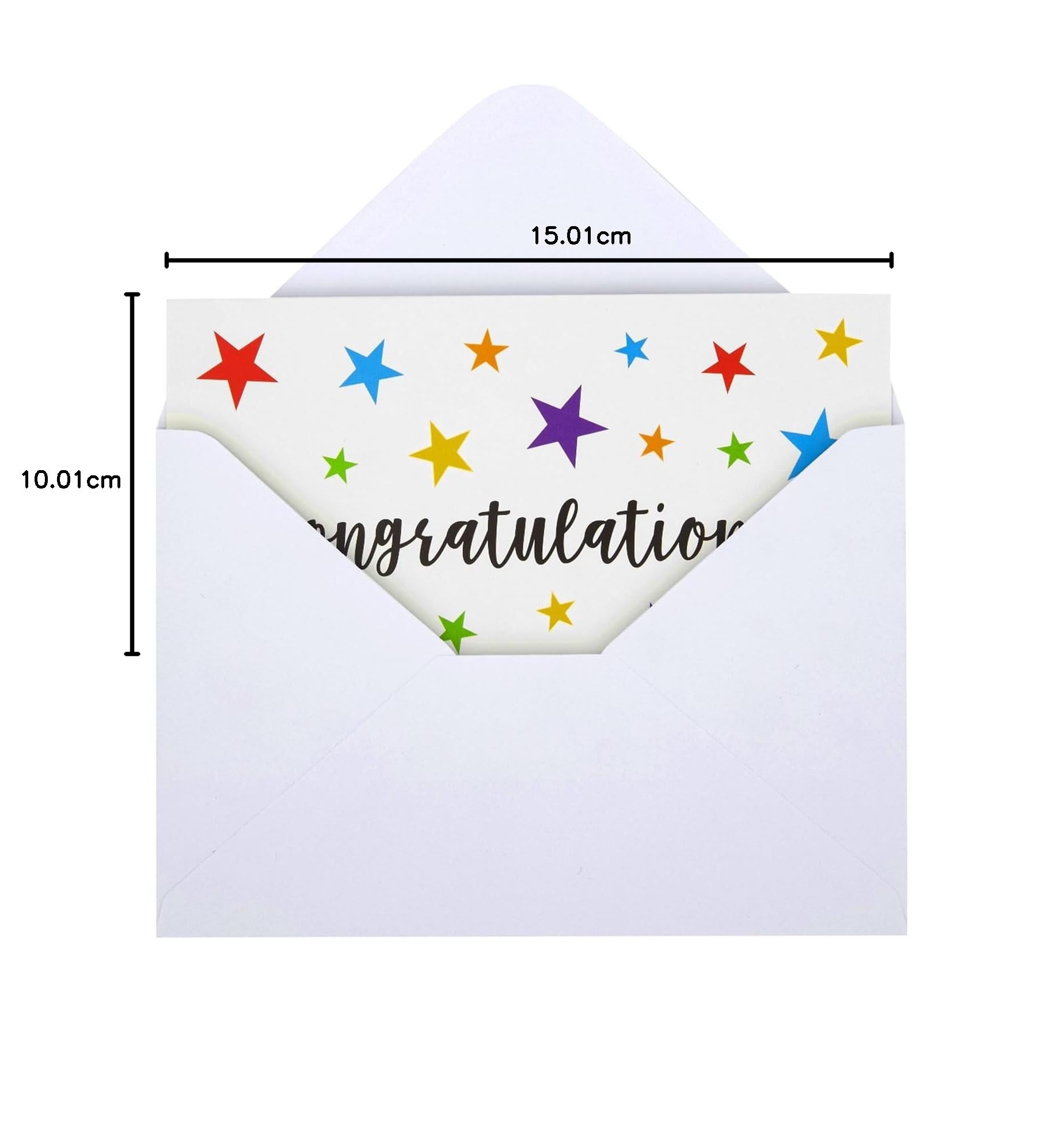 Best Paper Greetings kartki okolicznościowe na wszystkie okazje, puste wewnątrz (48 szt.) – różne życzenia urodzinowe, podziękowania, gratulacje z okazji ślubu lub ukończenia szkoły, koperty w zestawie, 10 x 15 cm