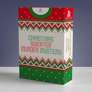 Office Christmas Sweater Party Murder Mystery Game Kit | USB Version with Digital/Printable Files English 4 - 20 Players