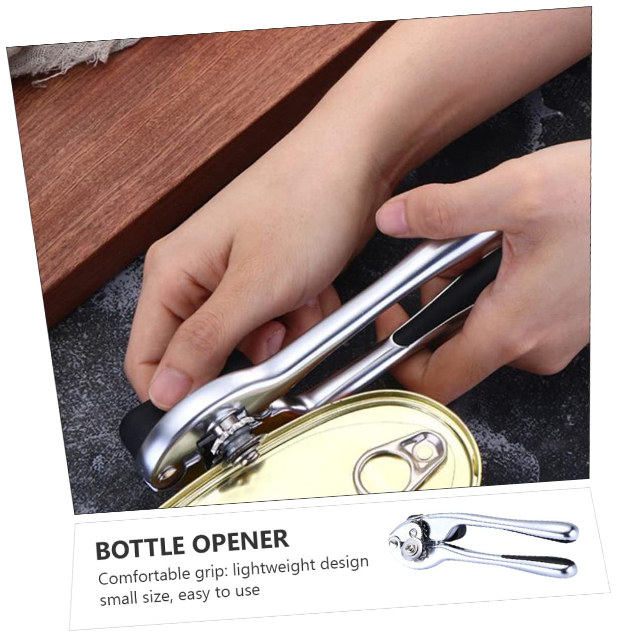 1pc Can Opener Kitchen Opener Tool Opener for Can Bottle Opener Lid Remover Can Remover Bottle Lid Lever