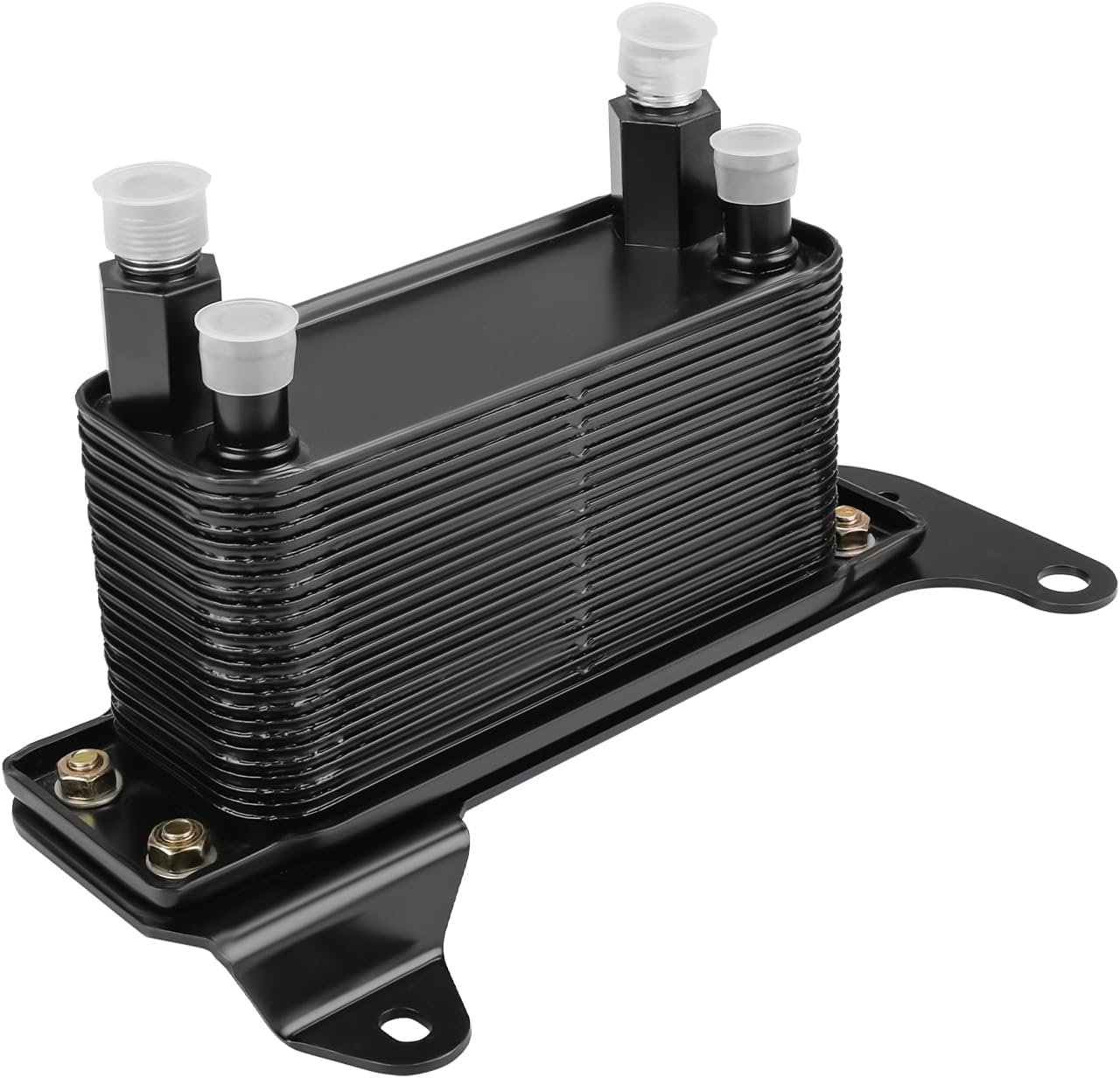 JDMON Transmission Oil Cooler Replacement for 2003-2009 Dodge Ram 2500, 3500 5.9L Compatible with 5086946AA,5086946AB, 68004317AA (BLACK)