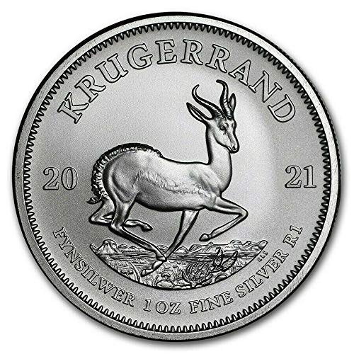 2021 South African Silver Krugerrand 1 oz BU