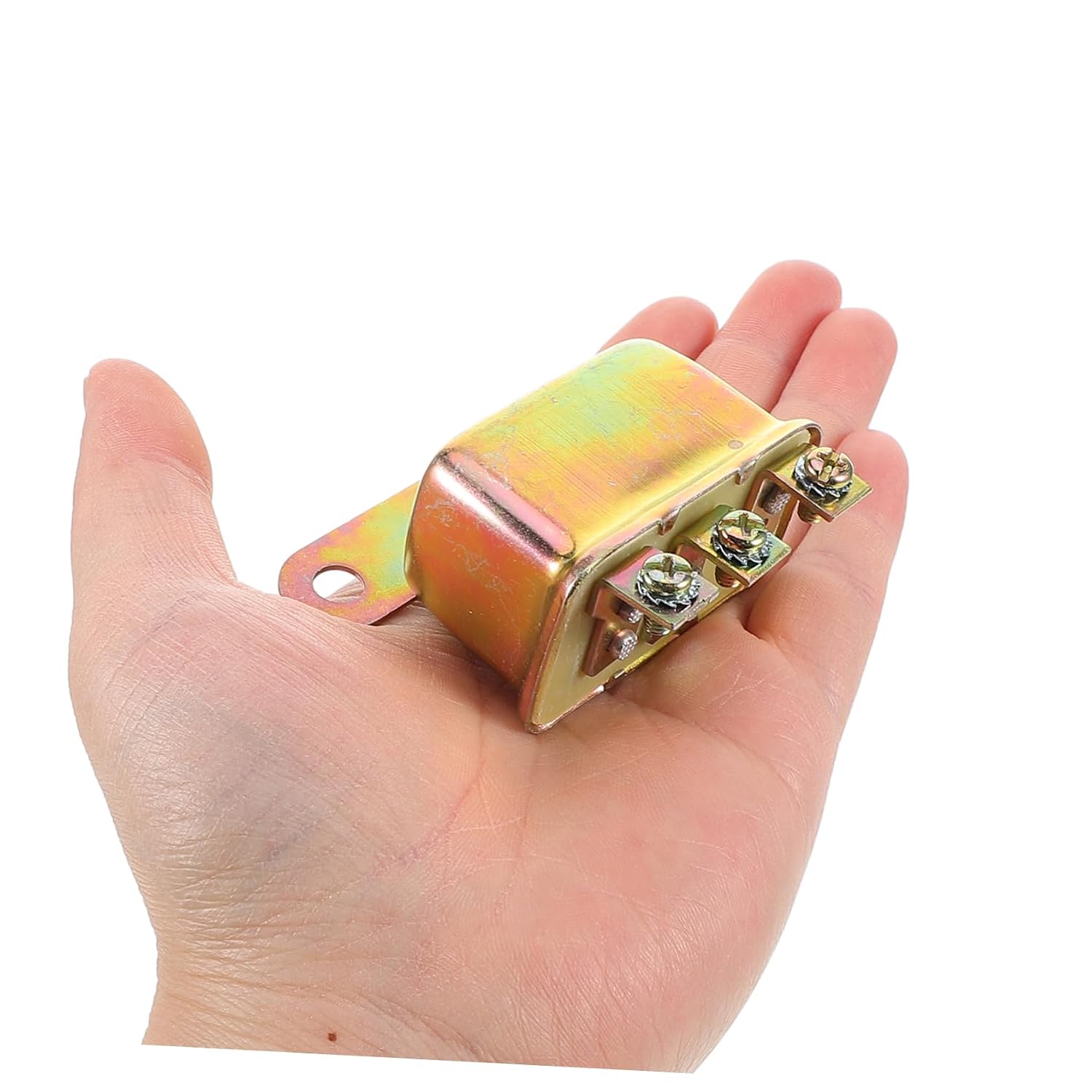 Cabilock 12V Truck Horn Relay Metal Automotive Accessory for Vehicle Supply Replacement Horn Relay for Cars and Trucks Compatible Models