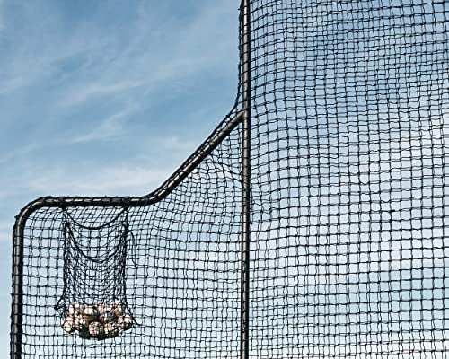Murray Sporting Goods Baseball Batting L-Screen Protective Net | Pitching L Screen with Portable Wheels, Baseball Sack and Hip Protector for Batting Practice by Murray Sporting Goods - Image 4