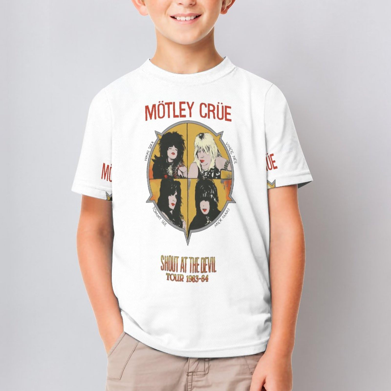 モトリクルー ヴィンテージ Tシャツ 1983-84 シャウトアットザデビル