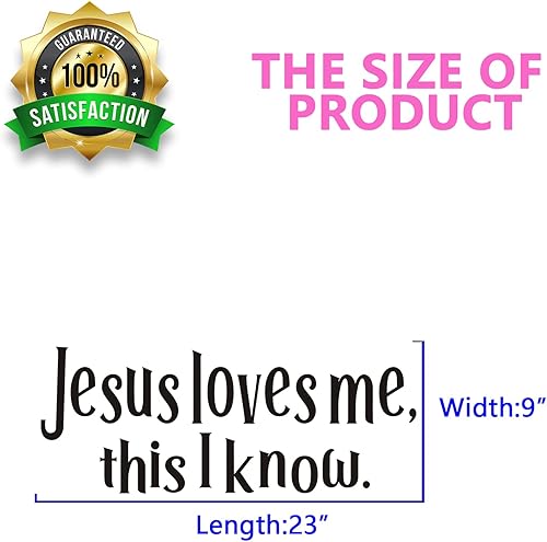 Miniatura 4 de SEATUNE Calcomanías de pared para niños, calcomanías de pared para guardería, citas de Jesús cristiano, versículo bíblico oración, Dios para niños,