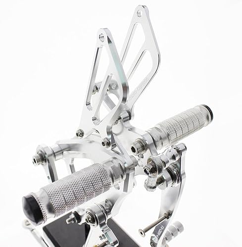 Vista 18 de CNC CBR500R 13-19 - Juego de clavijas traseras ajustables para motocicleta, pedal de cambio de freno compatible con CBR500R CBR400R CB500F CB400F