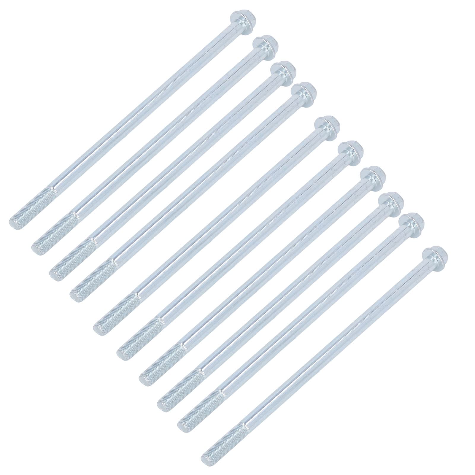Hexagon Studs, High Hardness Studs, Extended Wear Resistance, High Carbon Steel, Durable for Gasoline Generators (10 * 230)-image-41