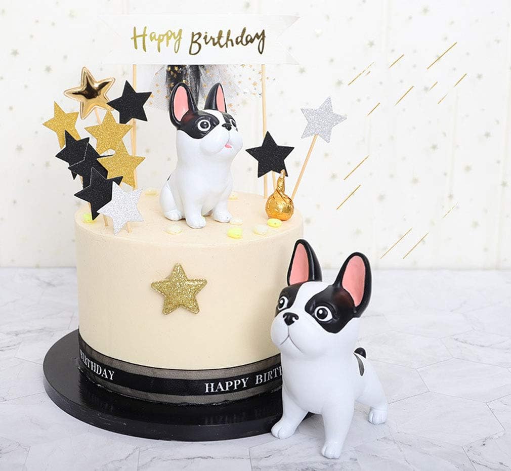 frenchie birthday cake