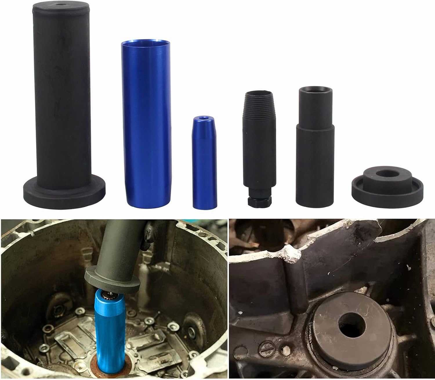 Dual Clutch Transmission Oil Seal Removal Installation Tool Compatible with Ford Volvo Transmission DPS6 & DPS6/6DCT250 Dry Type