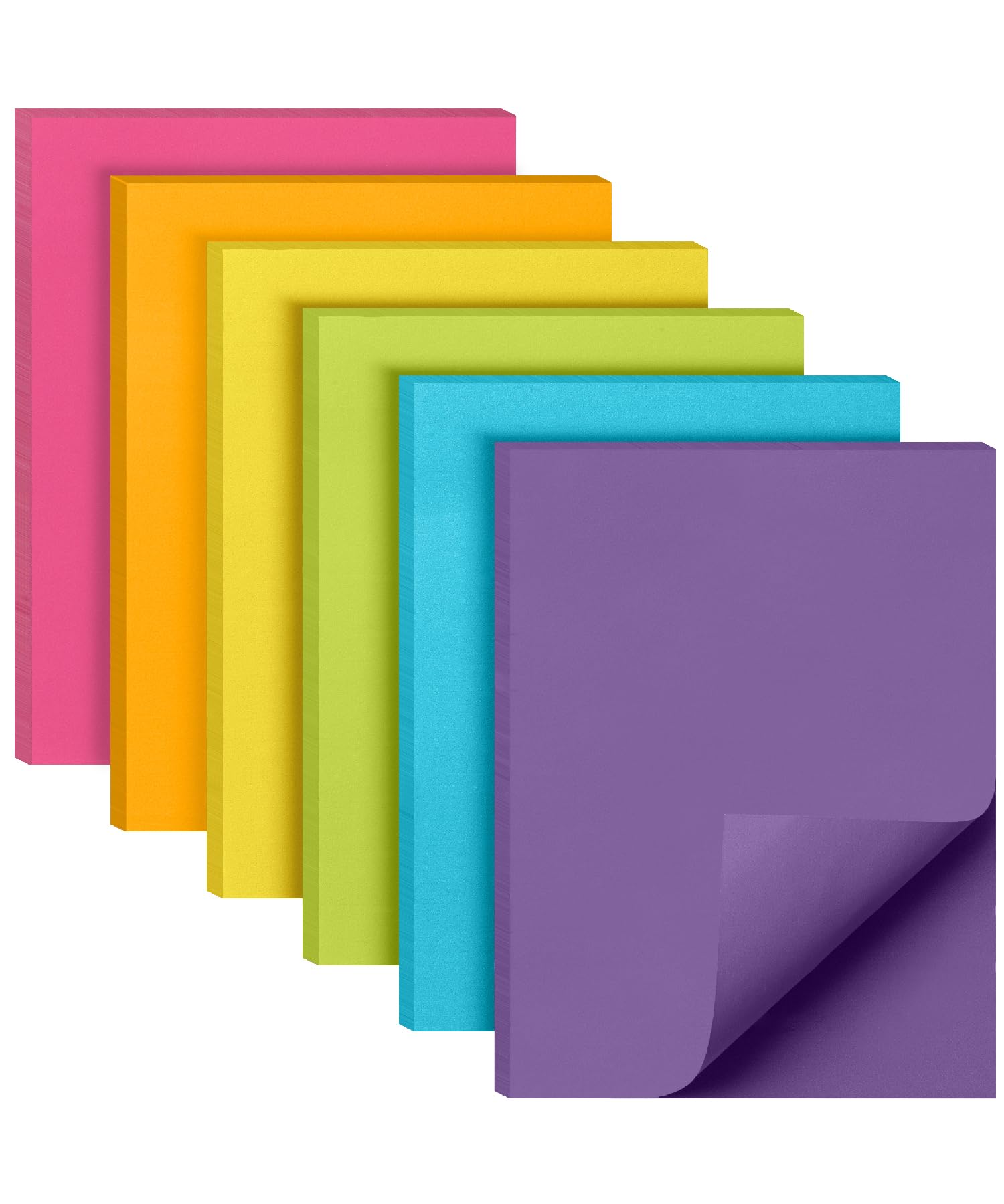 Mr. Pen- Sticky Notes, 1.5"x 2", 6 Pads, Vibrant Colors, Self-Stick Note Pads, Mini Aesthetic Sticky Pads, Small 1.5 X 2
