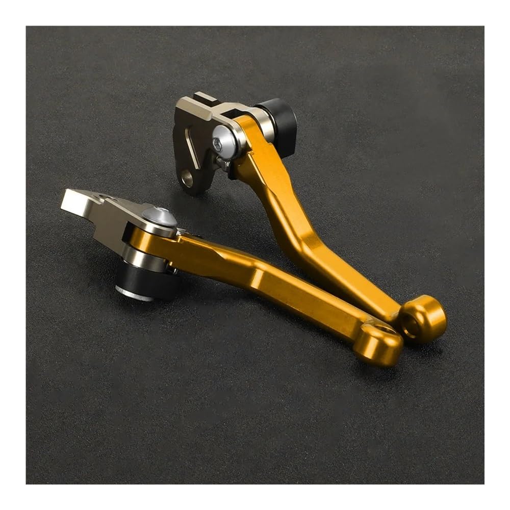 Levier frein embrayage moto CRF450R 2002-2003 rouge noir, accessoire pivotant dirt bike