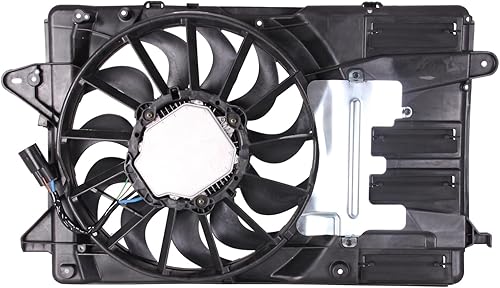 Vista 297 de Ventilador de refrigeración de repuesto original extra silencioso para Ford Mustang 2005-2010 4.0/4.6L / 2011-2014 3.7/5.0L, Mustang Shelby GT500