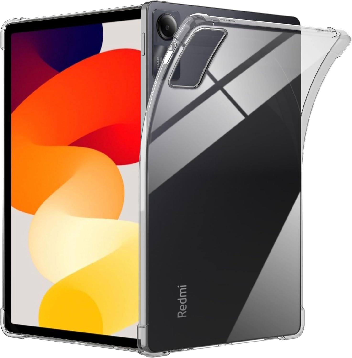 M.G.R.J® Redmi Pad SE 11 inch Case Cover, Soft TPU Transparent Back Case Cover for Redmi Pad SE (11" inch) (B0D8J3NL6X) Amazon Price History, Amazon Price Tracker