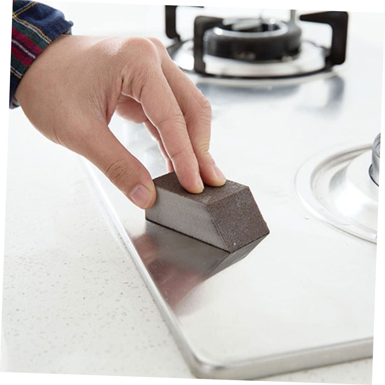 Beaupretty 30piezas Esponjas De Carborundum Multiusos para Cocina para Limpiar Utensilios y Superficies contra Suciedad y Grasa