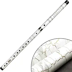 Flauta de sopro de madeira clássica flauta de bambu instrumento musical chinês tradicional Dizi transversal flauta para iniciantes (tecla C)