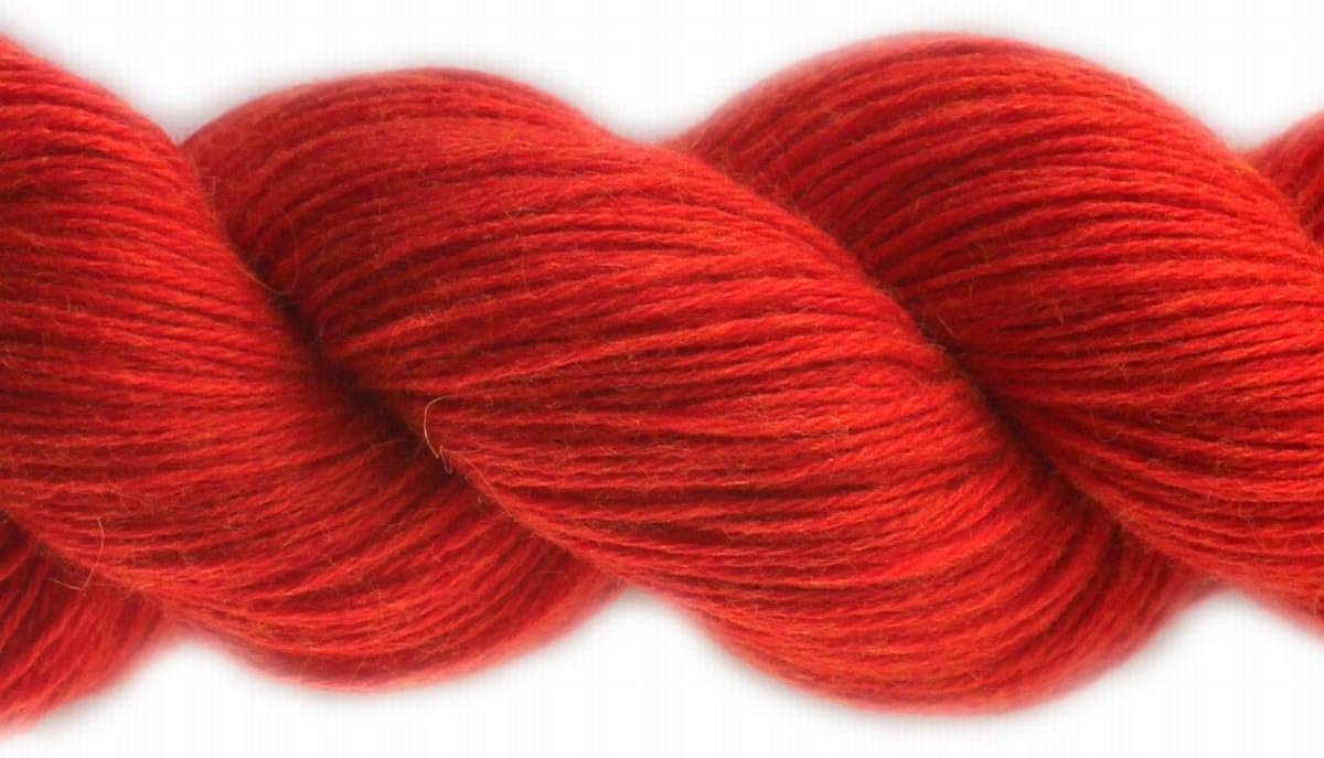 Lotus Yarns Mink & Cashmere Blend Knitting Yarn Skein Soft Yarn for Fingering or DK Sweater, Scarves, Hats, and Craft Projects Mimi Plus #05