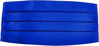 Men's Royal Blue Cummerbund Cumberbund for a Tuxedo One Size
