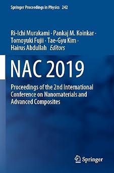 NAC 2019 Proceedings of the 2nd International Conference ?on Nanomaterials and ?Advanced Composites 242