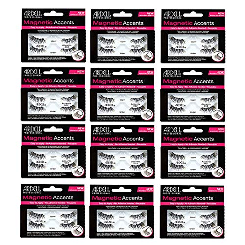 Ardell Lashes acentos 002(magnético, 12paquetes)