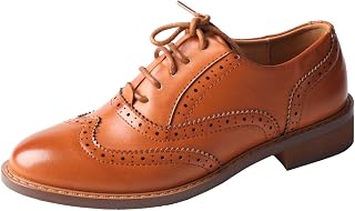 TMA EYES Women's Classic Lace-Up Comfortable Oxford Shoes, Suit Business Shoes 38 E…