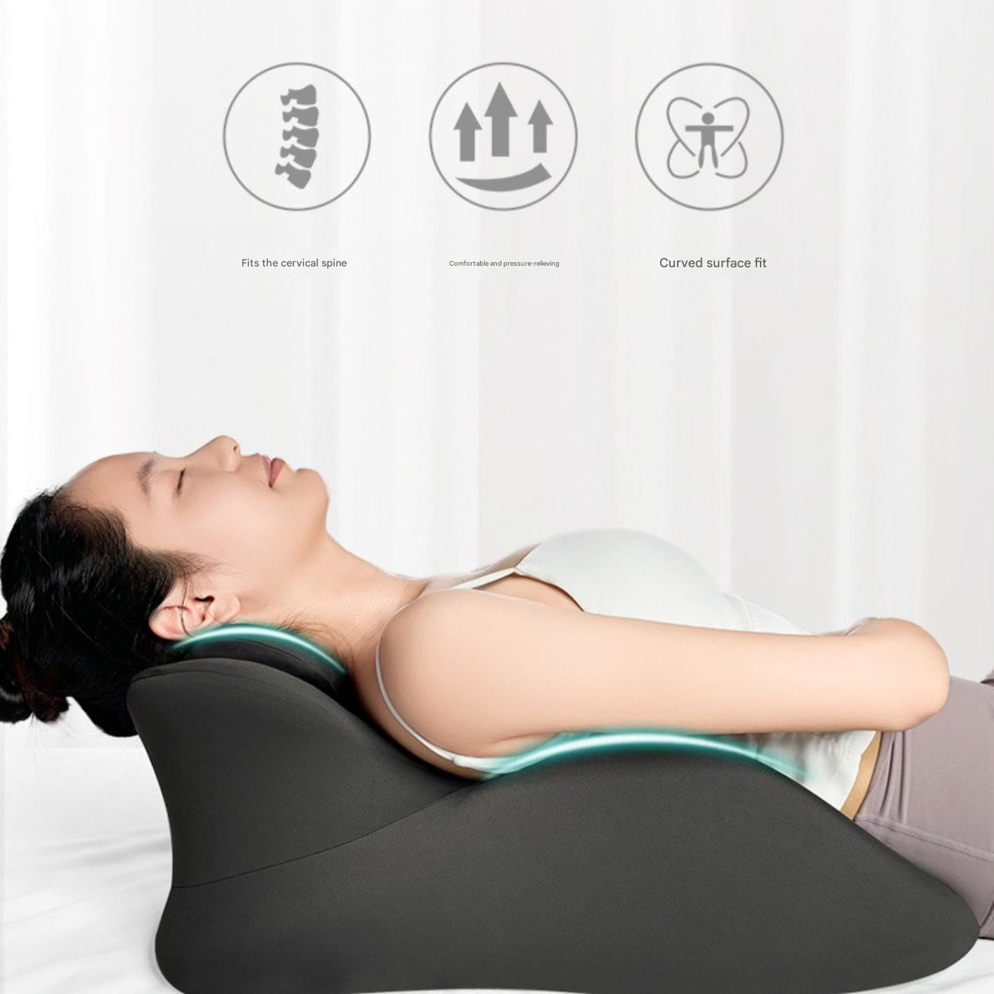 Multi-Position Wedge Pillow for Back Support, Memory Foam Sleeping Cushion, Adjustable Height Support for Reading, Neck Pain Relief, Leg Elevation